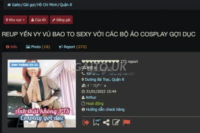 YẾN VY VÚ BAO TO SEXY VỚI CÁC BỘ ÁO COSPLAY GỢI DỤC
