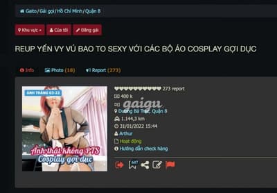 YẾN VY - Vú bao to - SEXY VỚI CÁC BỘ ÁO COSPLAY GỢI DỤC - Hot Gaito 273 Rp [33545]