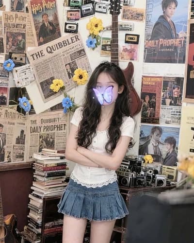 ❤️2K5 - THẢO VY❤️ Dịu dàng mi nhon, ngọt ngào cực kỳ dễ thương