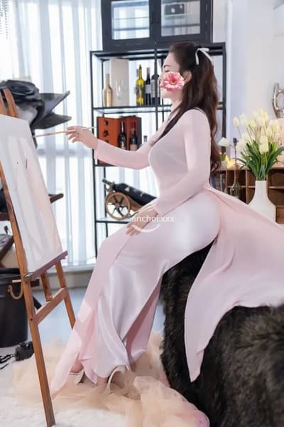 ❤️BÀI CÓ CLIP❤️ BẢO TRÂN XINH SEXY SIÊU PHẨM COSPLAY ÁO DÀI MÚC LIẾM CU ĐÁ BI CỰC DÂM CHIỀU KHÁCH
