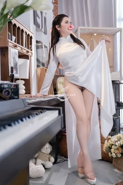 ❤️BÀI CÓ CLIP❤️ BẢO TRÂN XINH SEXY SIÊU PHẨM COSPLAY ÁO DÀI MÚC LIẾM CU ĐÁ BI CỰC DÂM CHIỀU KHÁCH