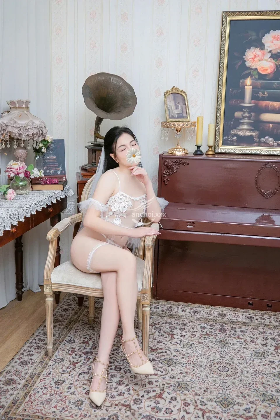 NGỌC ÁNH_ XINH DÂM PHỤC VỤ VUI VẺ