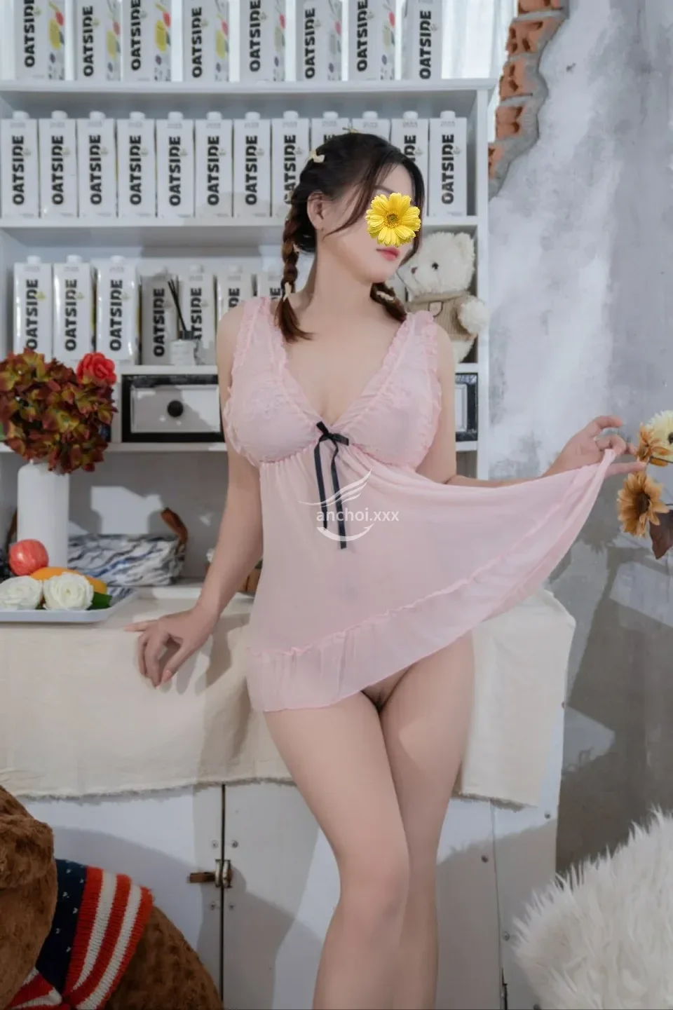 Hotgirl Thu Thủy❤️Face Xinh,Da Trắng❤️Ngực Khủng Yêu Chiều Hết Ý