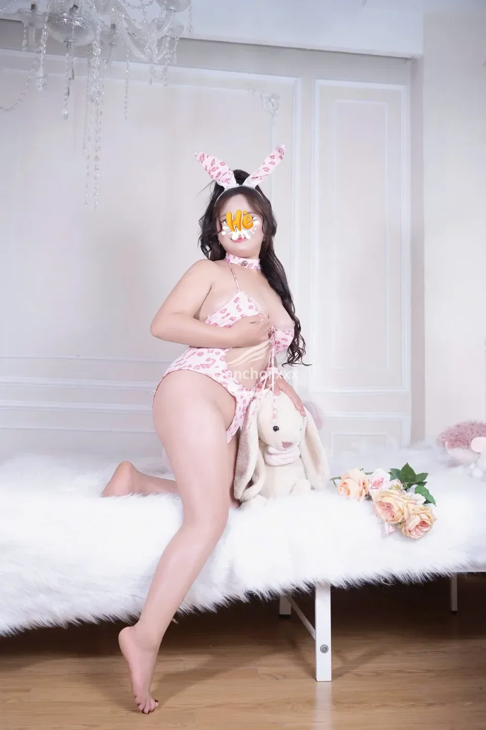 NEW🌸PÉ THỎ CUTE🌸VÚ TO BODY NGỌT THỊT 🌸 LÀM TÌNH ĐỈNH CAO