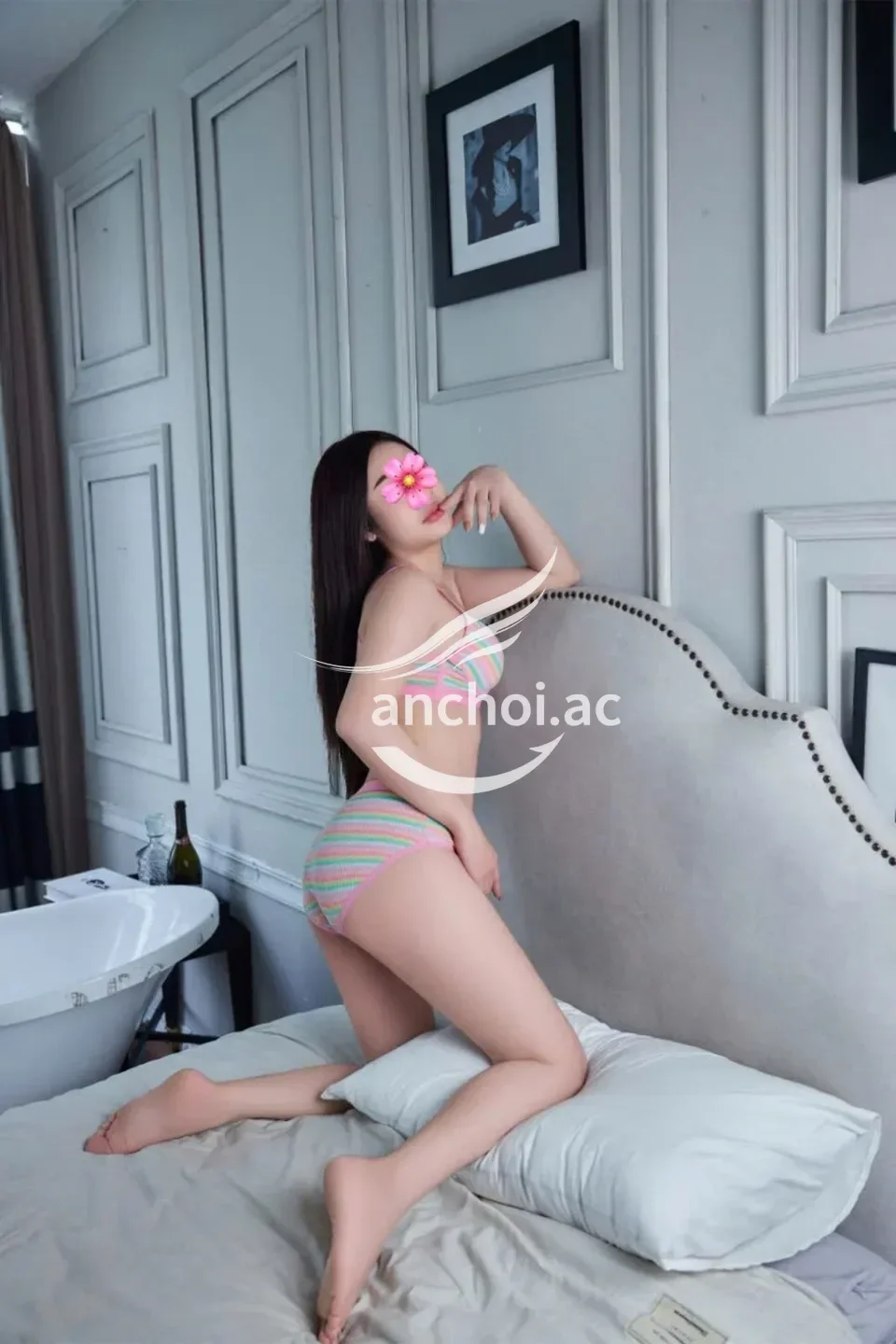 💕Bảo Nhi 💋 Mặt xinh kute bú liếm mông siêu nẩy 